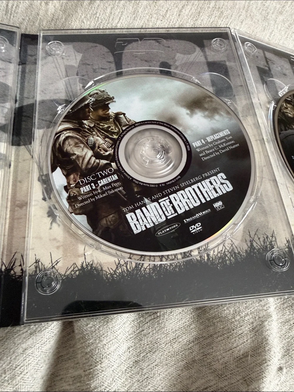 Dreamworks Band of Brothers Steelbook in Black and Tan